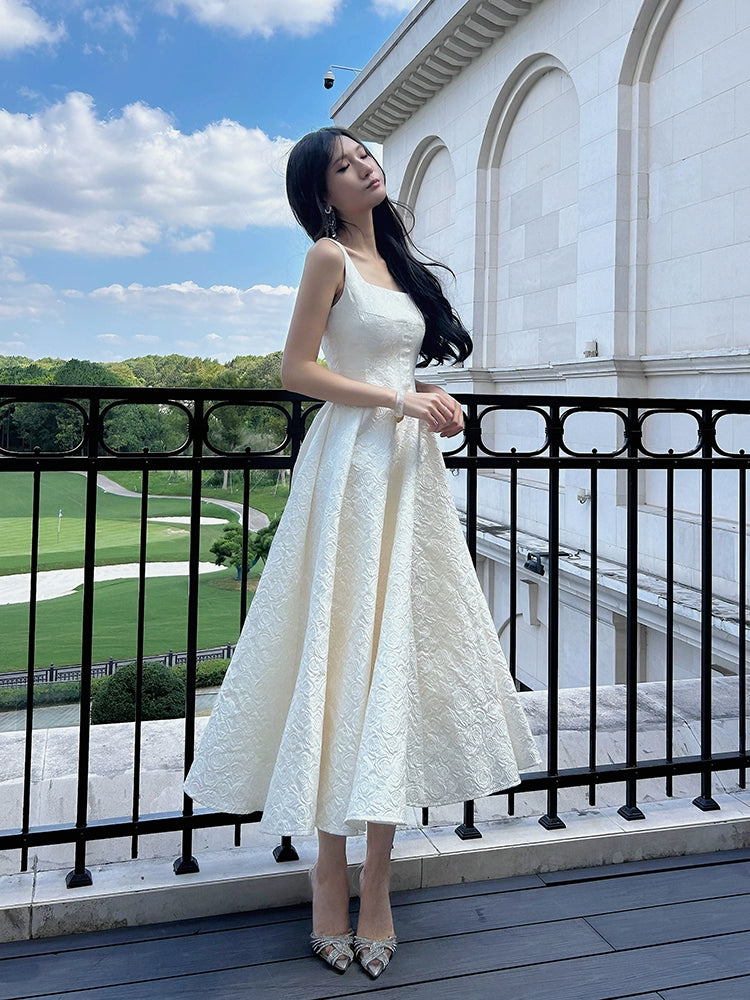 British Style luxury embroidery dress party evening dress    S6098