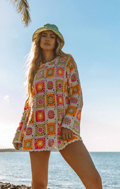 Stretch Design Mamacita Coverup ~ Tutti Frutti Crochet