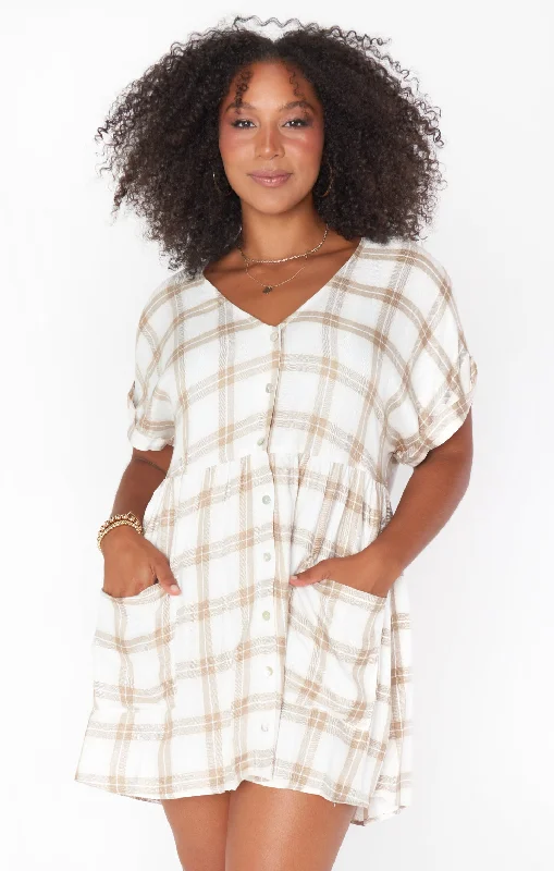 Youthful Vitality Odessa Dress ~ Everyday Plaid
