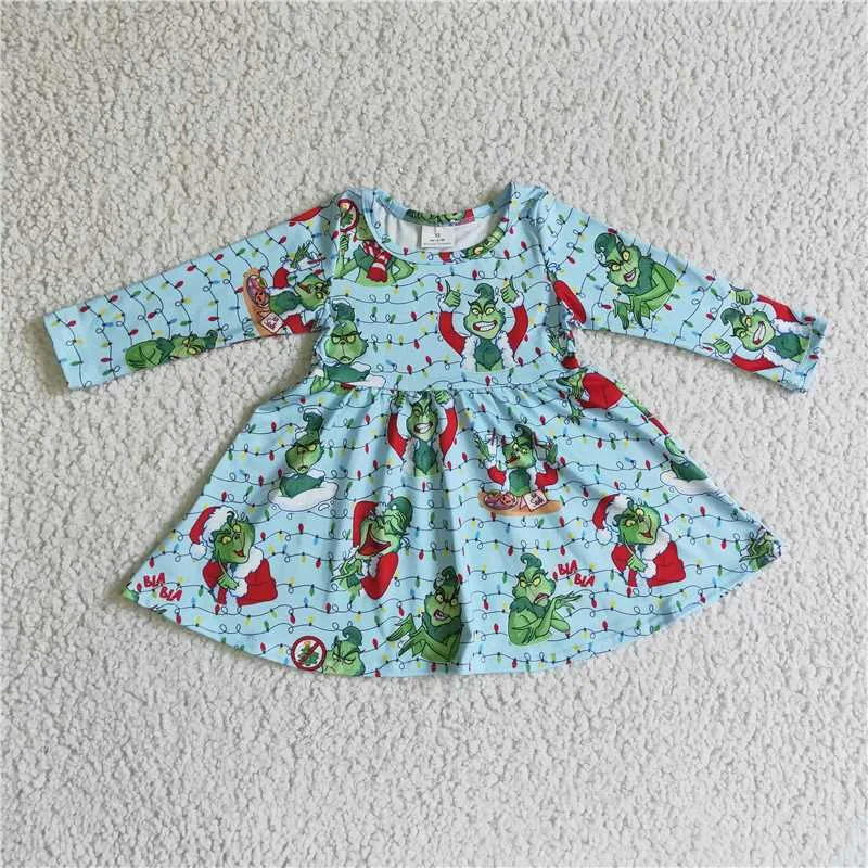 Youthful Vitality Xmas Cartoon Dress GLD0103