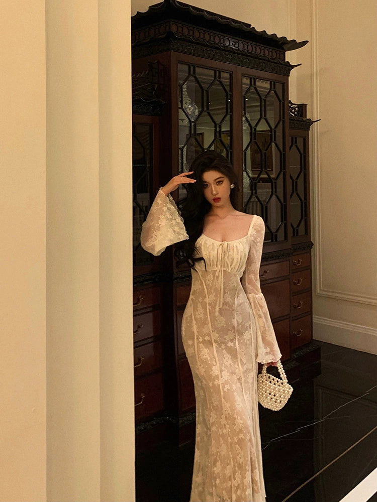 Boutique Recommendation lace dress for women new style sexy party dress    S5512