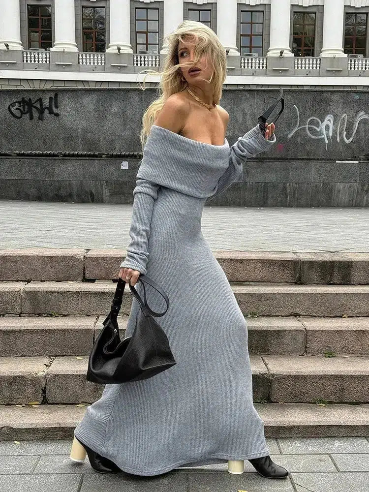 Minimal Style Old Money Maxi Dress