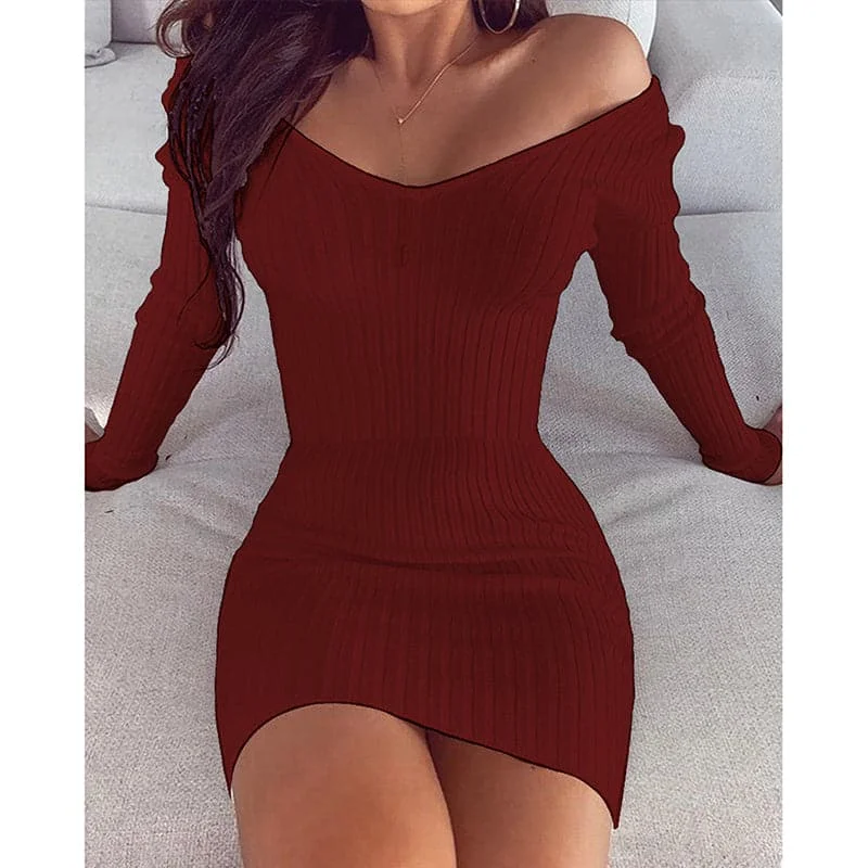 Versatile Items DressBetty - Women Summer Solid Pencil Dress