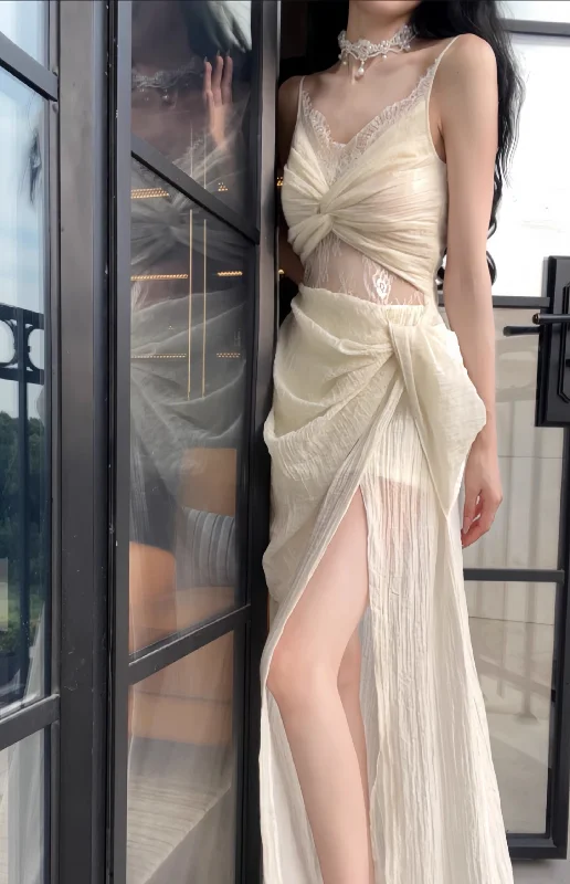 Lively And Youthful Lace prom dress evening dress sexy birthday dress    S5938