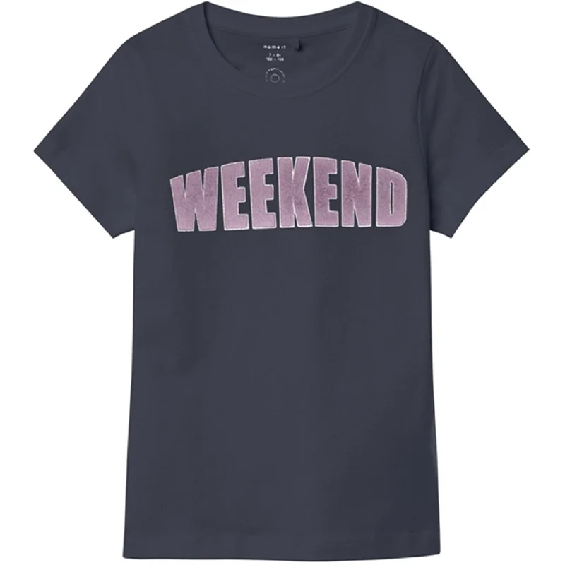 French Style Name it India Ink Ekend T-Shirt