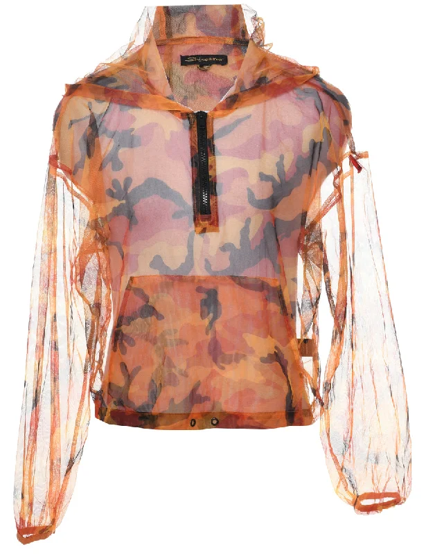 Personalized Outfit Sheer Effect Jacket - L