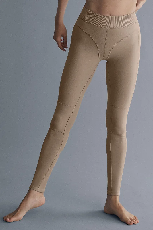 Tropical Style Alosoft High-Waist Head Start Legging - Gravel