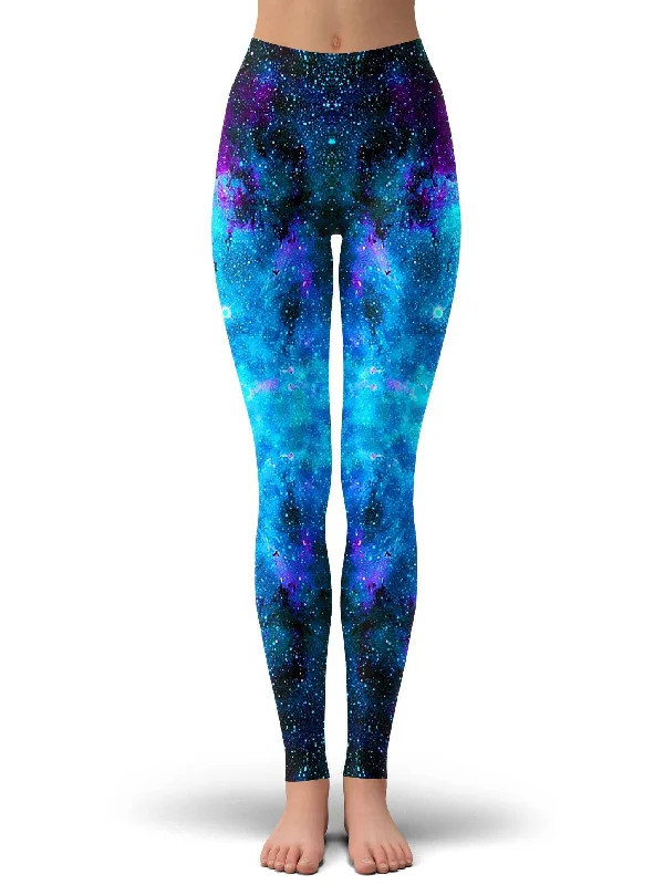 British Style Galactic Spectrum Leggings