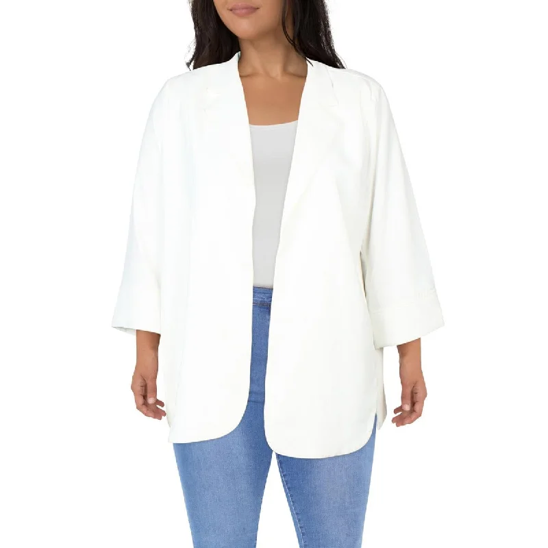 Elegant And Casual Gracia Womens Layering Dressy Open-Front Blazer