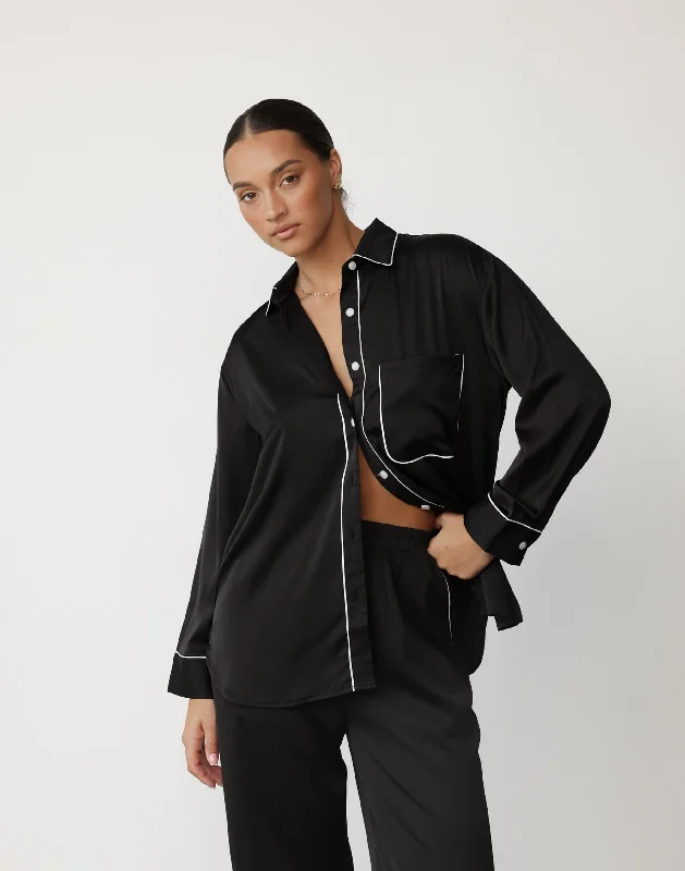 Goddess Style Wynona Shirt (Black)