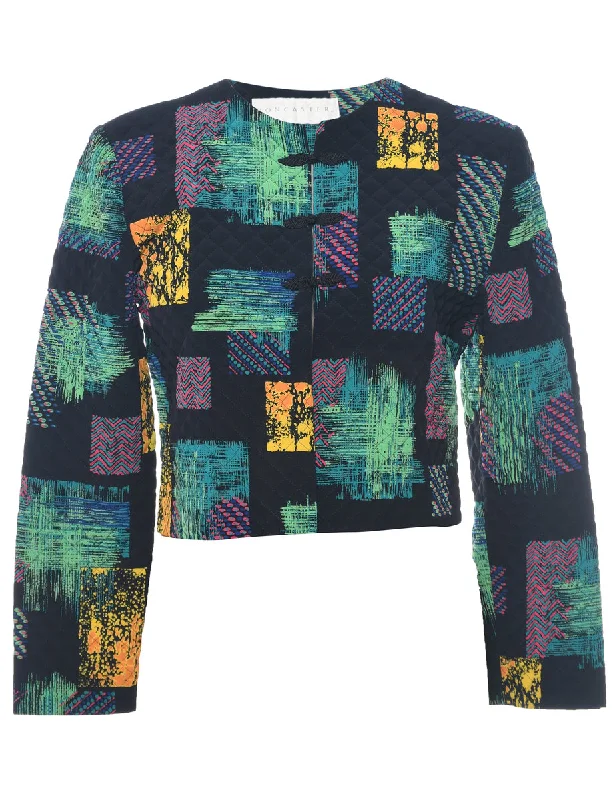 Classic Retro Doncaster Cropped Jacket - M
