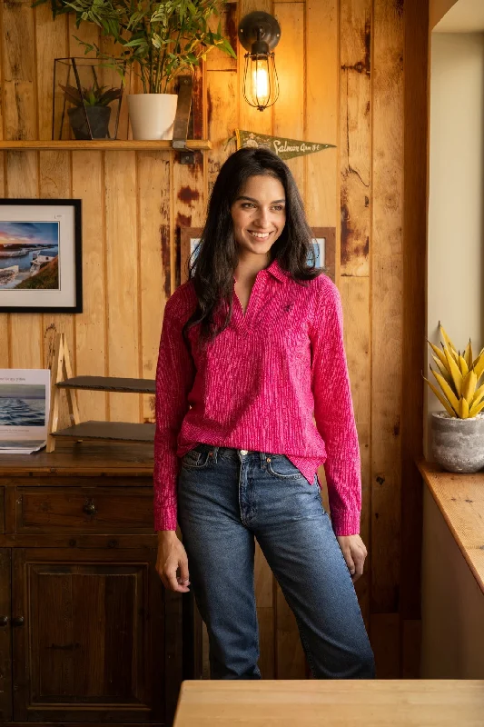 Cute Design Maya Shirt - Raspberry Dash