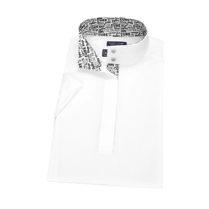 High-end Customization Essex Classics Ladies Stay Strong Talent Yarn Straight Collar Short Sleeve Show Shirt High-end Customization Essex Classics Ladies Stay Strong Talent Yarn Straight Collar Short Sleeve Show Shirt