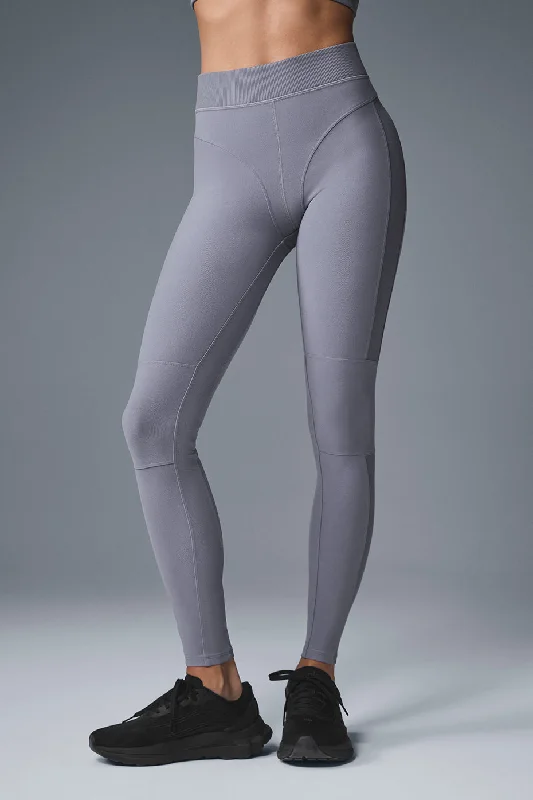 Modern City Alosoft High-Waist Head Start Legging - Fog