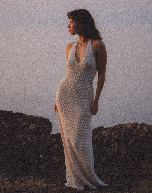 Exclusive Customization Amani Maxi Dress (Off White)