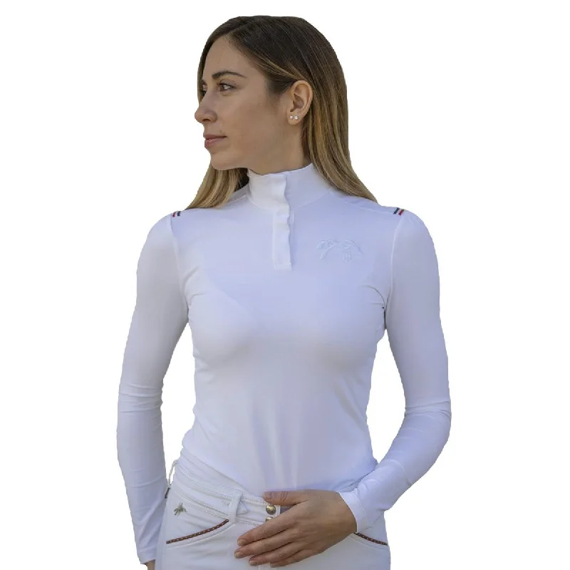 Must-have For Autumn And Winter Penelope Women's Bruges Competition Long Sleeve Polo Must-have For Autumn And Winter Penelope Women's Bruges Competition Long Sleeve Polo