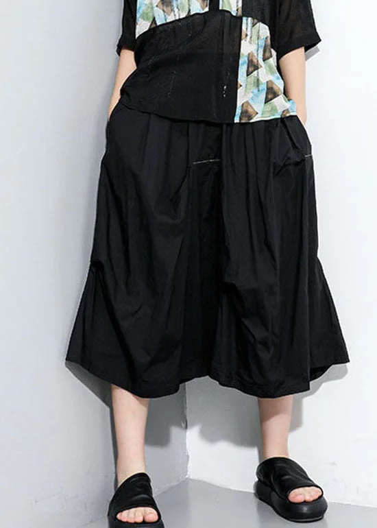 Comfortable Fashion Plus Size Asymmetrical Patchwork A line Skirts Spring