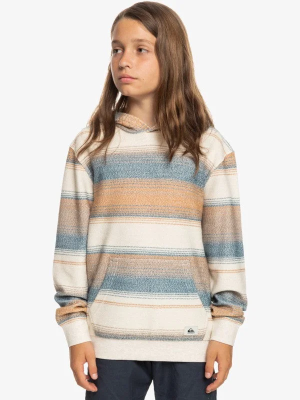High Street Design Quiksilver Jackets Boys Pullover Hood Pouch Pocket