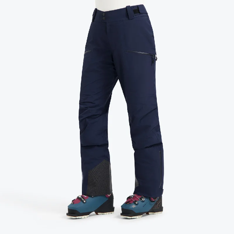 Classic Retro Insulated All weather Shell Pants Dark Blue | Women