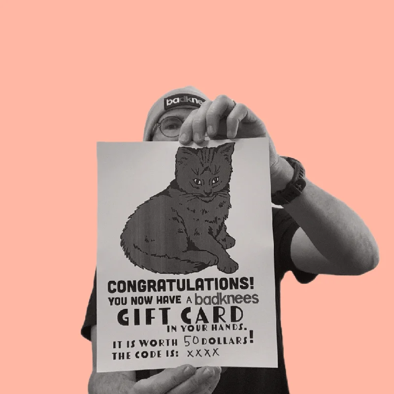 Simple And Comfortable badknees GIFT CARD