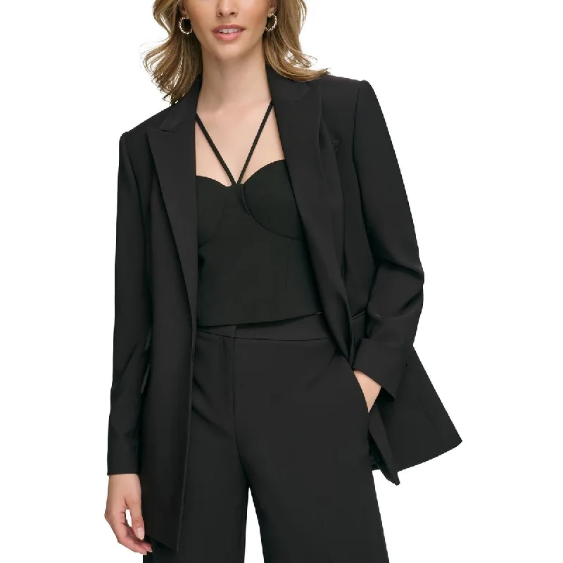 Autumn Selection Calvin Klein Womens Pocket` Business Open-Front Blazer