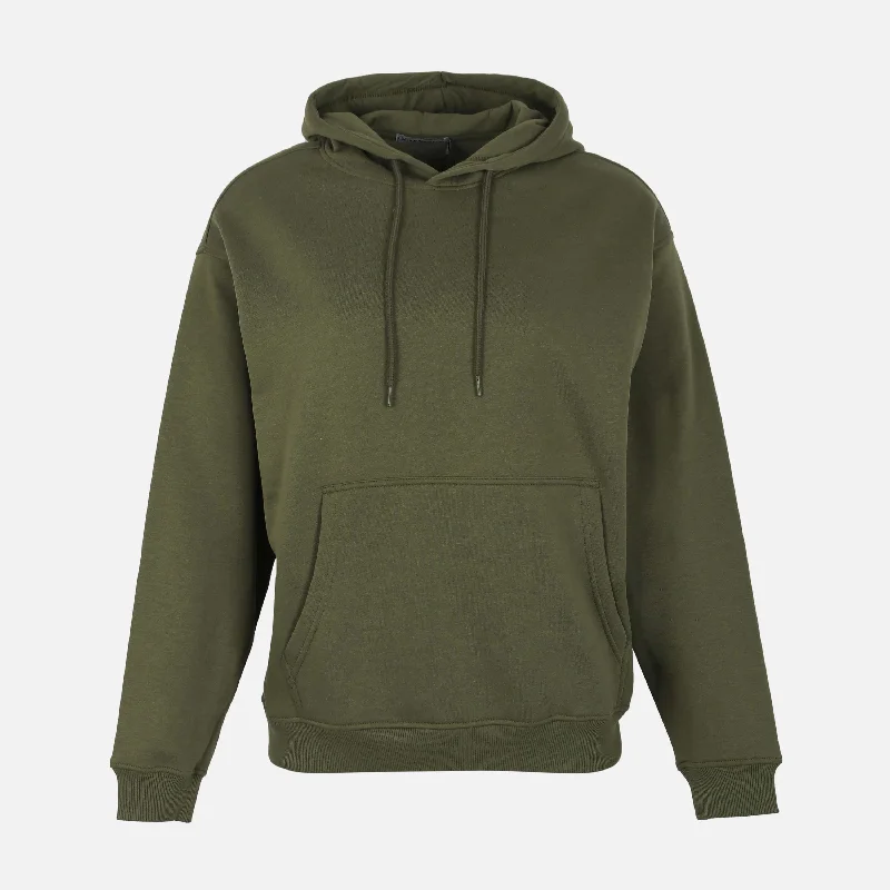 Elegant Temperament WOMEN FLEECE OVERSIZED HOODIE