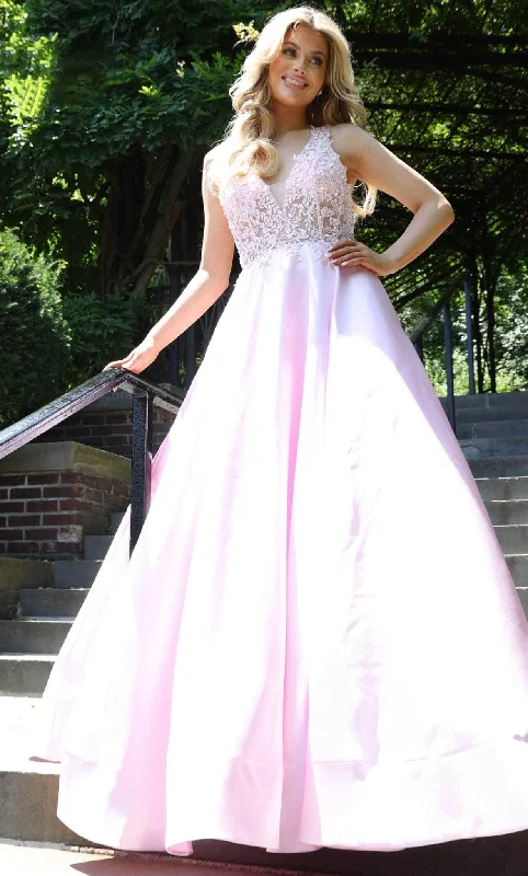 Personalized Clothing Colors Dress 2914 - Applique A-Line Prom Gown