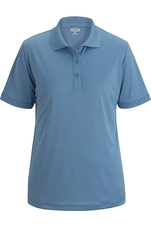 Comfortable And Cold-proof Ladies' Marina Blue Snag-Proof Polo