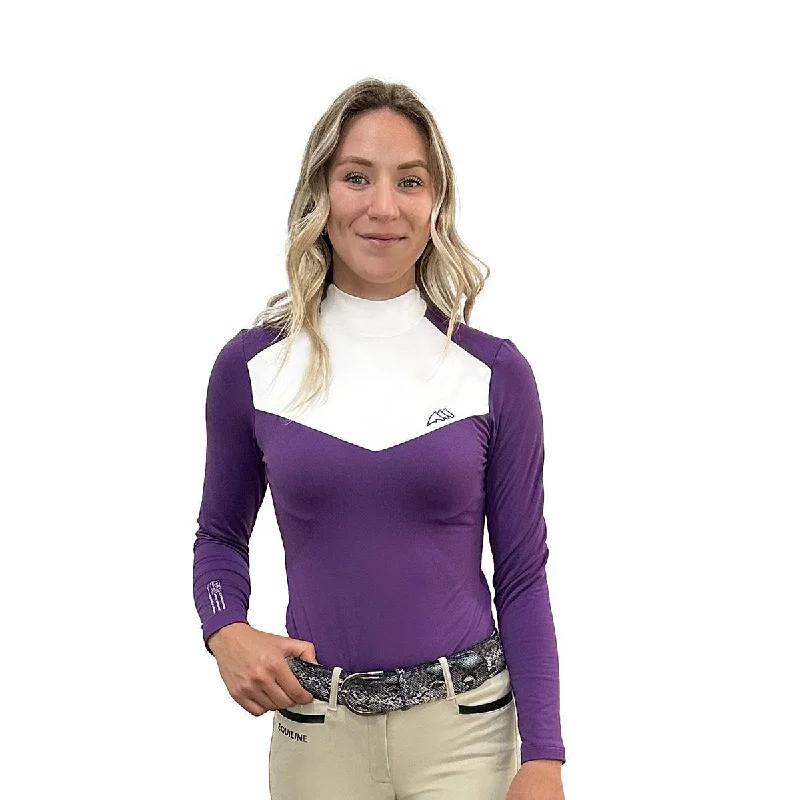Celebrity Picks Equiline Women's Caspe Long Sleeve Competition Second Skin