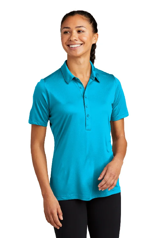 Spiritual Vitality Sport-Tek Womens Moisture Wicking Short Sleeve Polo Shirt - Sapphire Blue Spiritual Vitality Sport-Tek Womens Moisture Wicking Short Sleeve Polo Shirt - Sapphire Blue