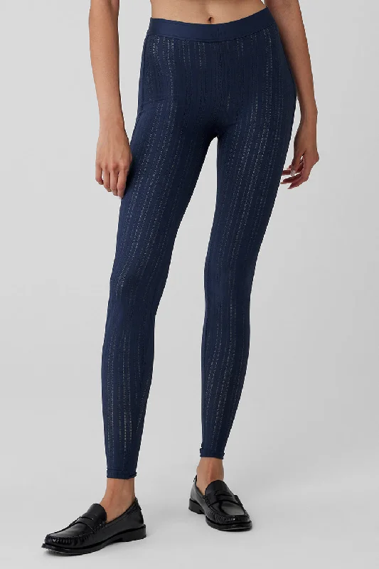 Fashion Innovation High-Waist Euphoria Legging - Navy
