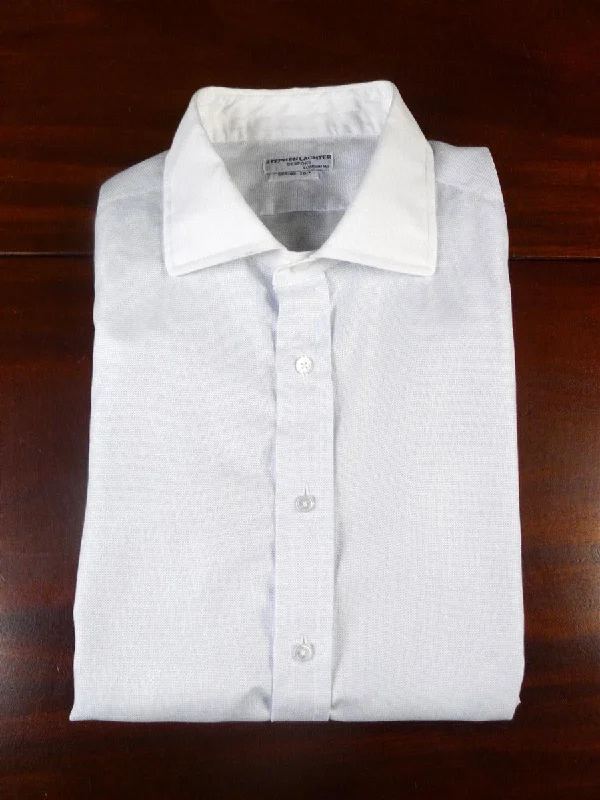 Minimal Style 24/0953 stephen lachter savile row bespoke light blue cotton d/cuff shirt 18 Minimal Style 24/0953 stephen lachter savile row bespoke light blue cotton d/cuff shirt 18