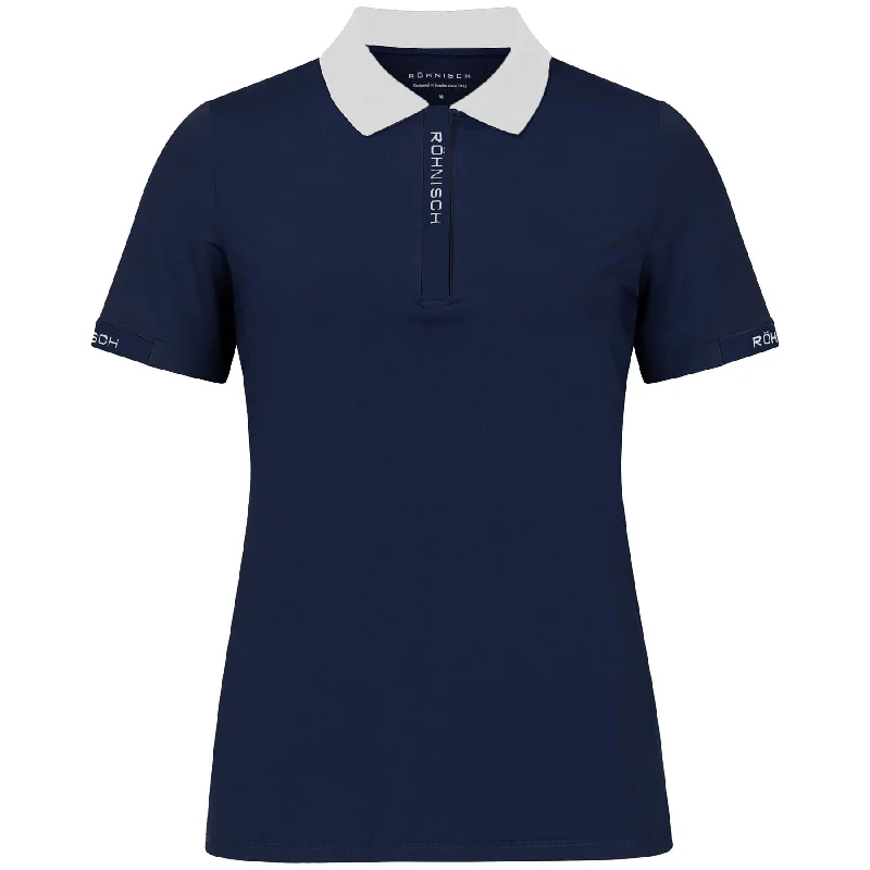 Street Cool Womens Abby Polo Navy - 2024