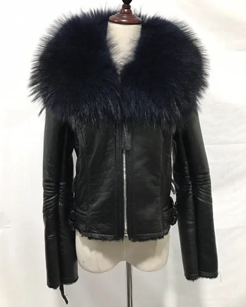 Black navy collar
