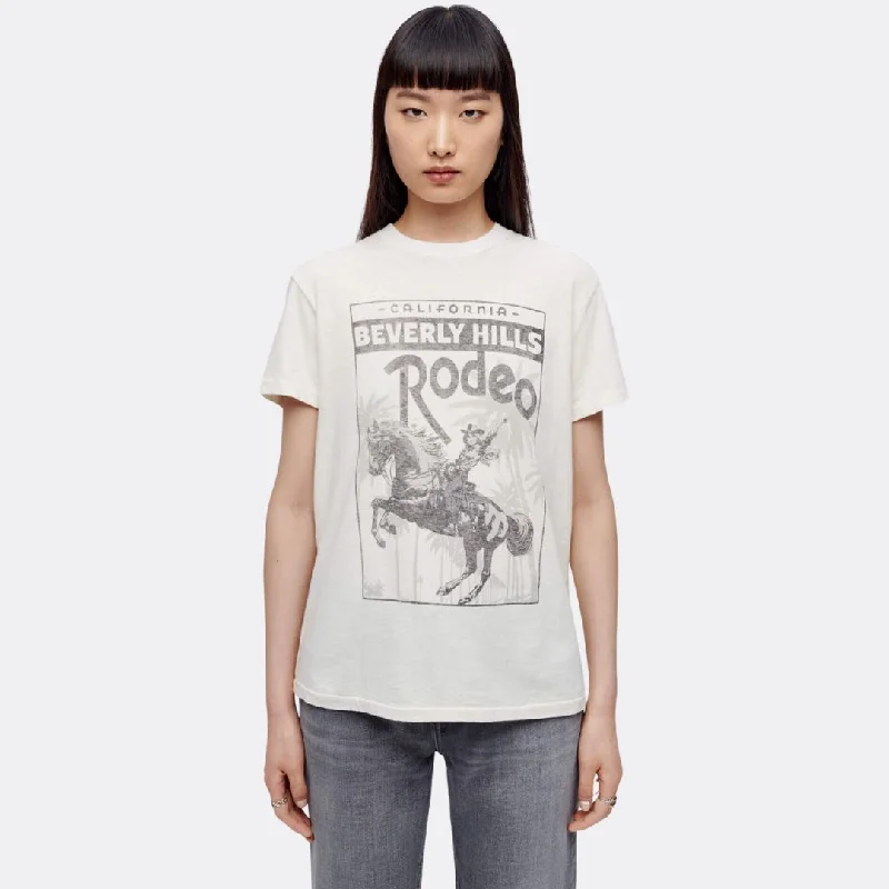 Fashionable Items 70s Loose "Rodeo Drive" Tee (Vintage White)