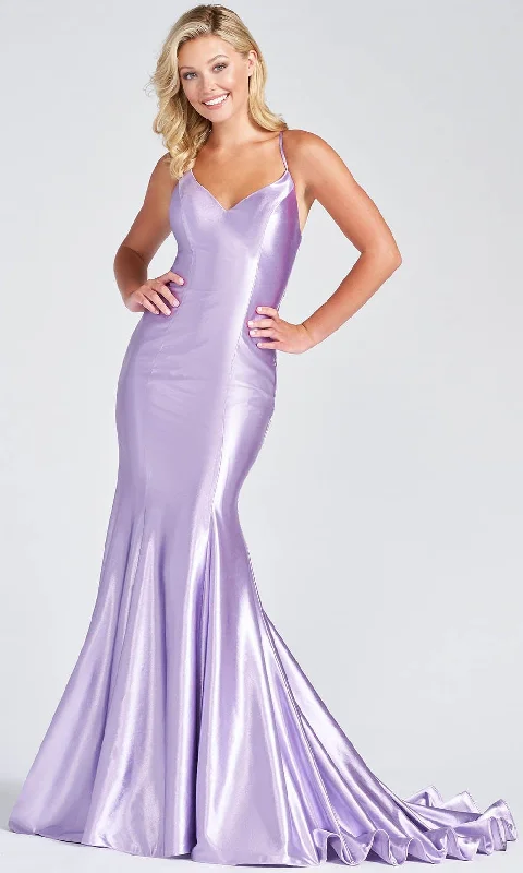 High-quality Styles Ellie Wilde  EW122063 - Satin Mermaid Prom Gown