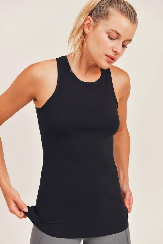 Personalized Wear Black Activewear Tank Top | Boutique Elise | Brittany