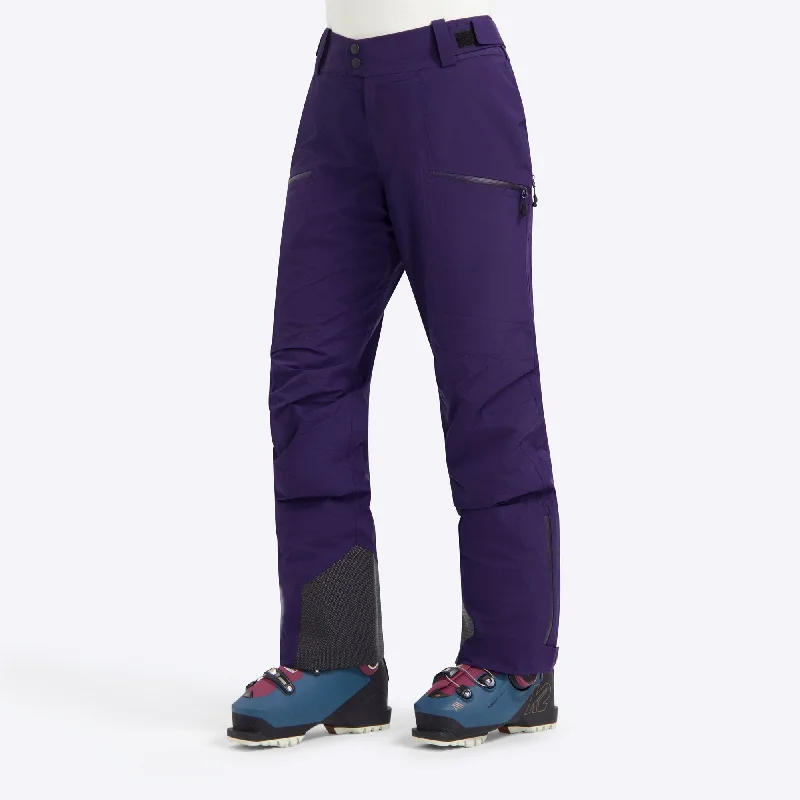 Comfortable And Cold-proof All Weather Shell Pants Purple | Women