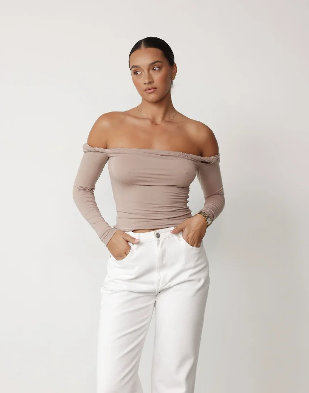 Age-reducing Style Katheryn Top (Ash)