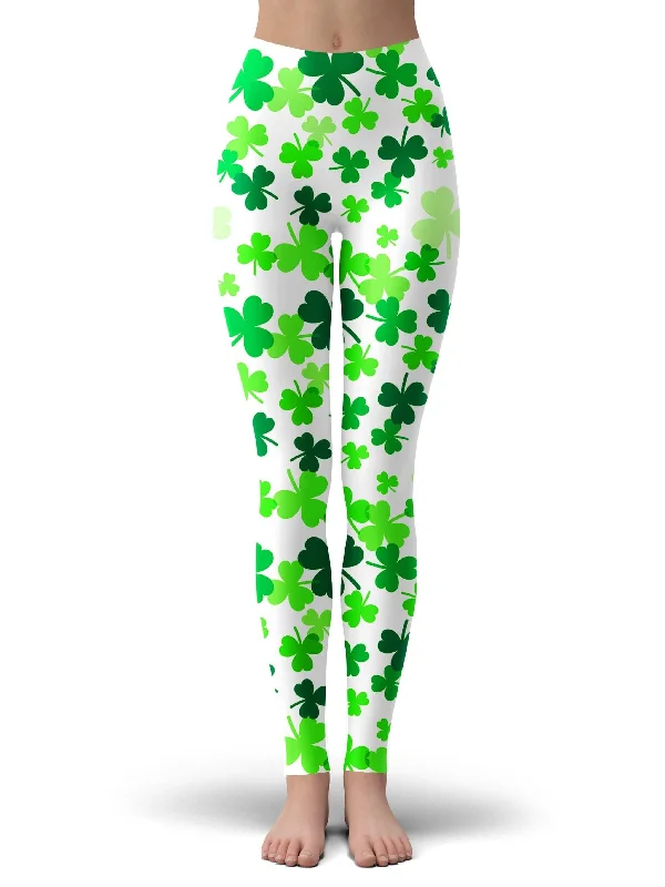 Spiritual Vitality Clover Field Leggings