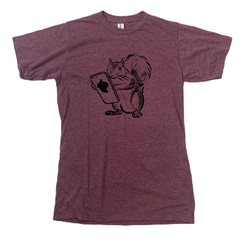 Elegant And Casual The aCorn T-shirt - Maroon