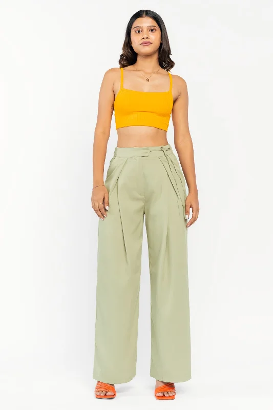 Celebrity Style Japanese Knot Trouser