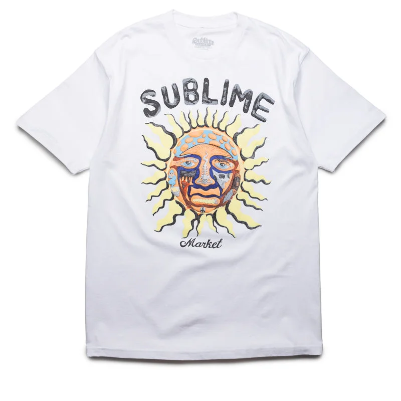 Soft And Comfortable Market x Sublime Sun Tee - White