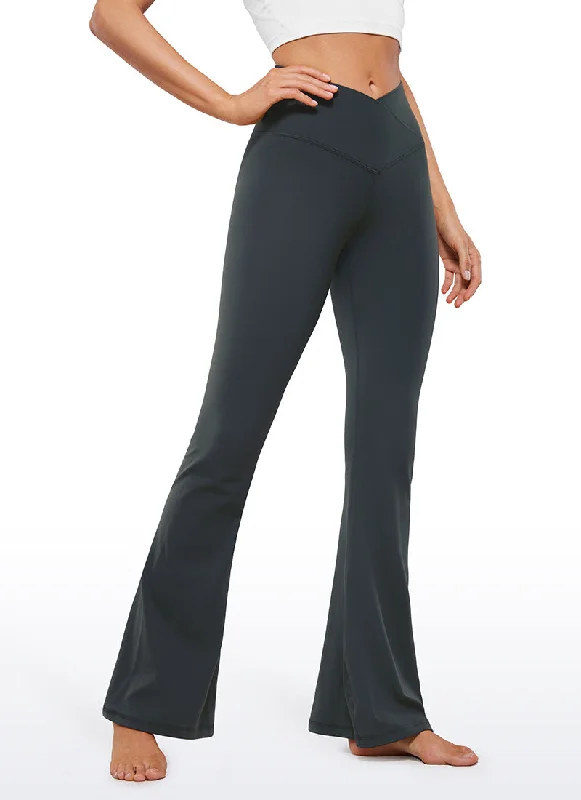 Minimal Style Butterluxe Flare Leggings 31'' - V Cross Waist