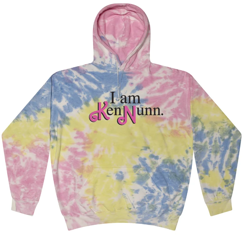 Embroidered Letters I am Ken Nunn Hoodie