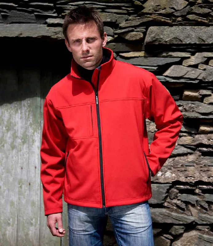 Fashionable Inner Wear Result Classic Soft Shell Jacket | Red