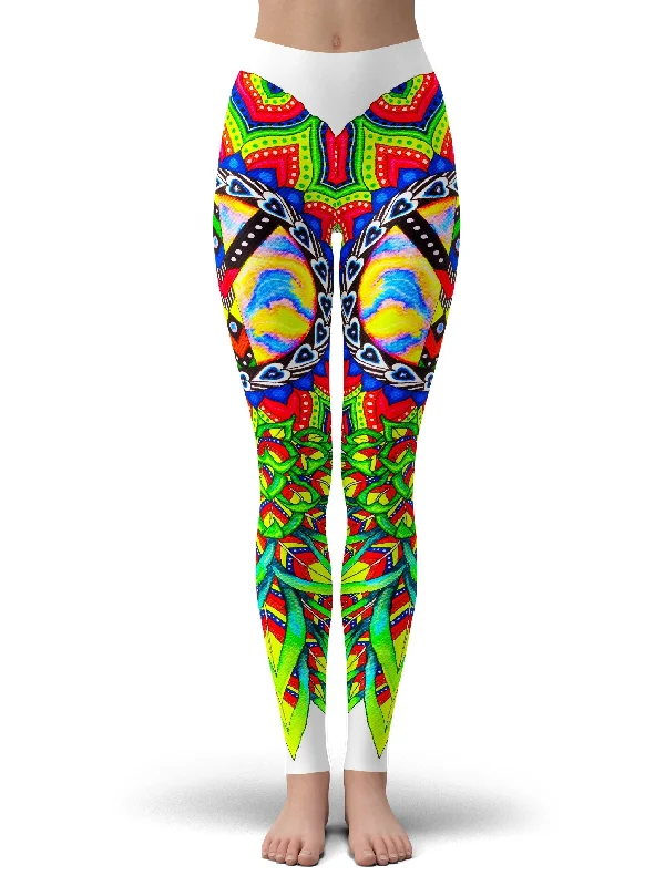 Casual And Comfortable Ananas Trio Leggings