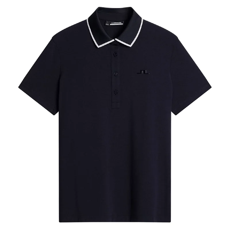 Fashion Design Womens Lille Soft Touch Polo Navy Melange - AW24