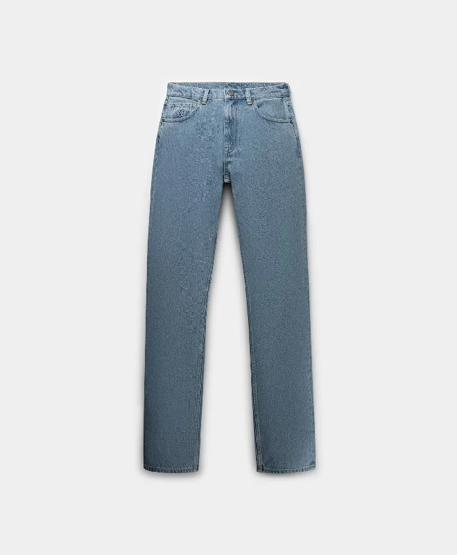 Sports Fashion Light Blue Ayachi Jeans