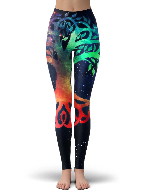 Printed Patterns Tree of Life Leggings